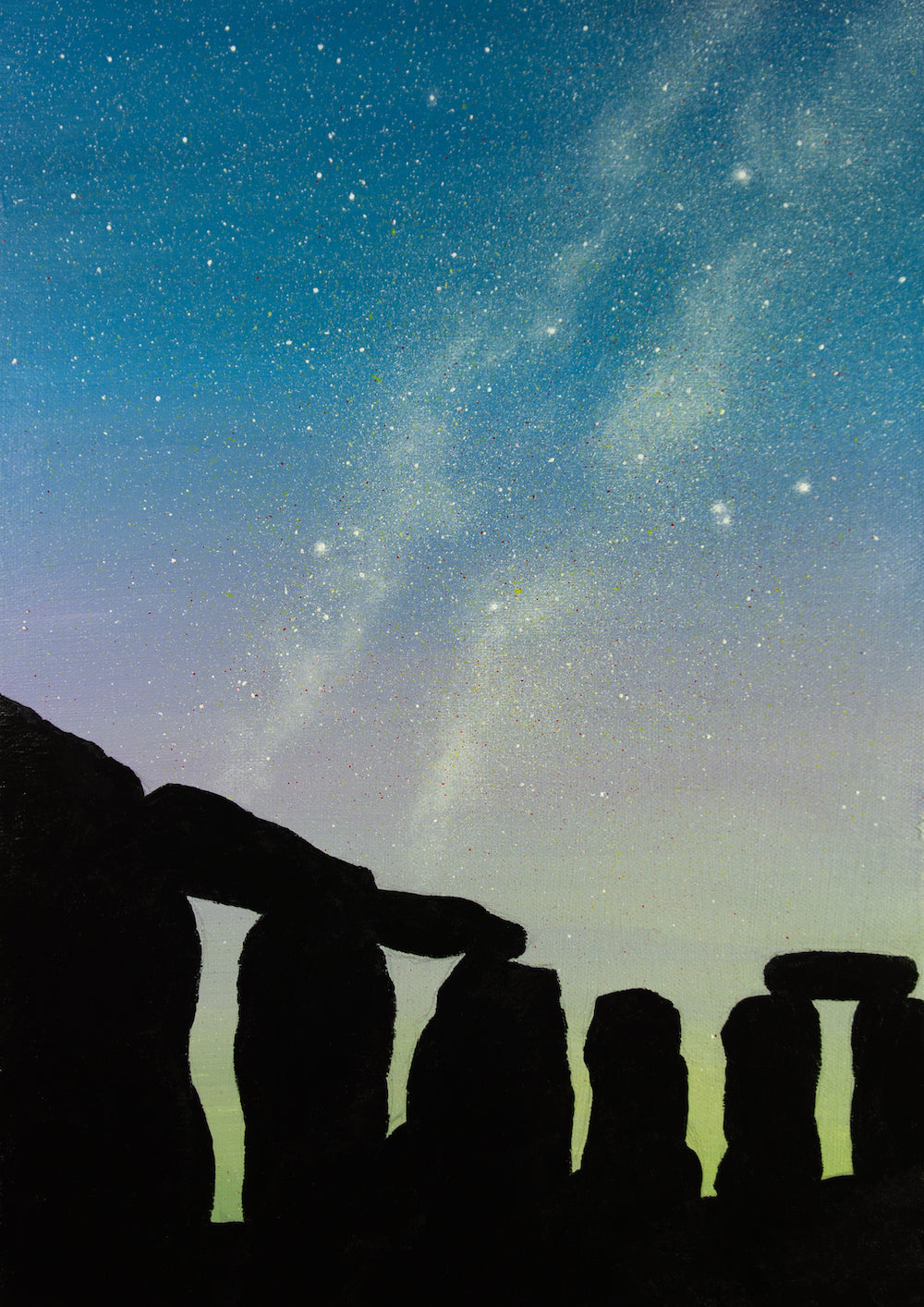 Stonehenge at dusk