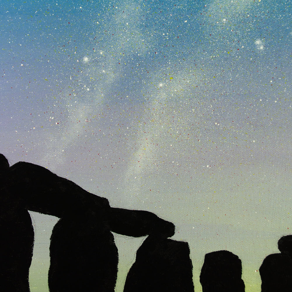 Stonehenge at dusk